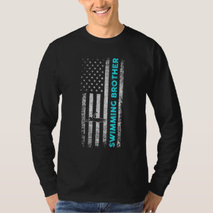 Mens Swimming Brother T-Shirt