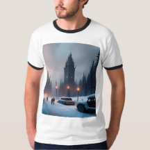 Men's T-shirt - A Winter City