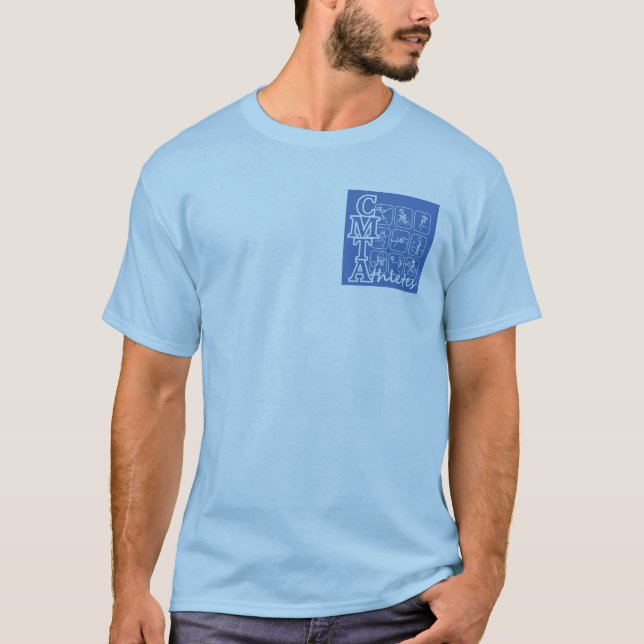 Men's T-shirt Athletes CMTA (Front)
