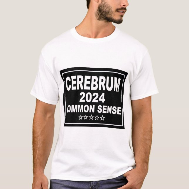 Men's t-shirt Cerebrum 2024 Common Sense (Front)