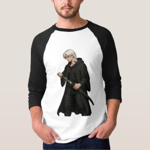 Men's t-shirt featuring an anime character