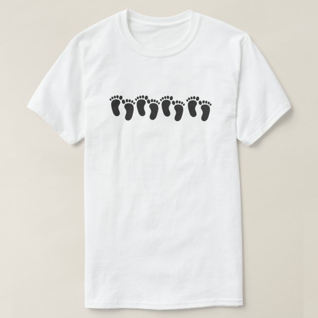 Men's T-Shirt Footprint (Design Front)