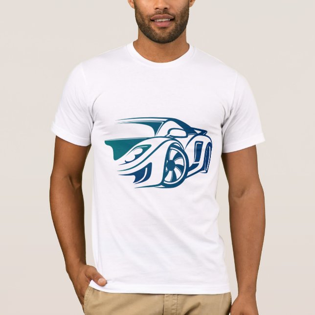 Men's T-shirt for car enthusiasts (Front)