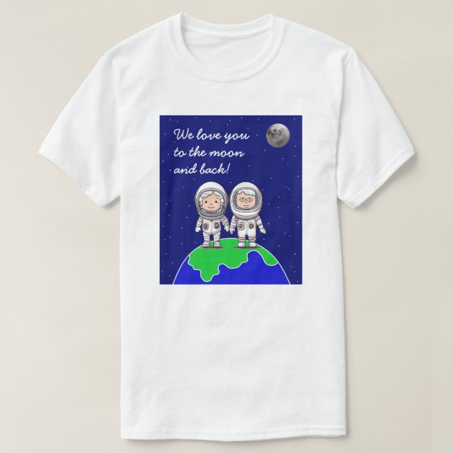 men's T-Shirt Grandparent Astronauts by Jo Images  (Design Front)