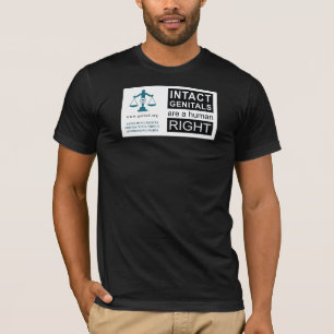 Men's T-shirt - Intact Genitals