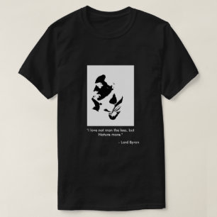 Mens T-Shirt - Lord Byron, Poetry