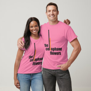 Mens t-shirt the cellophane flowers
