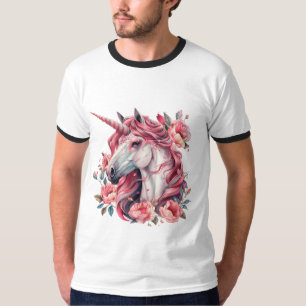 Men's T-shirt with a unicorn.