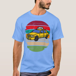 Mens Tai Cab Dad Driving Funny Fathers Day T-Shirt