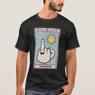 Mens Tarot Card Groom Bachelorette Party Getting T-Shirt