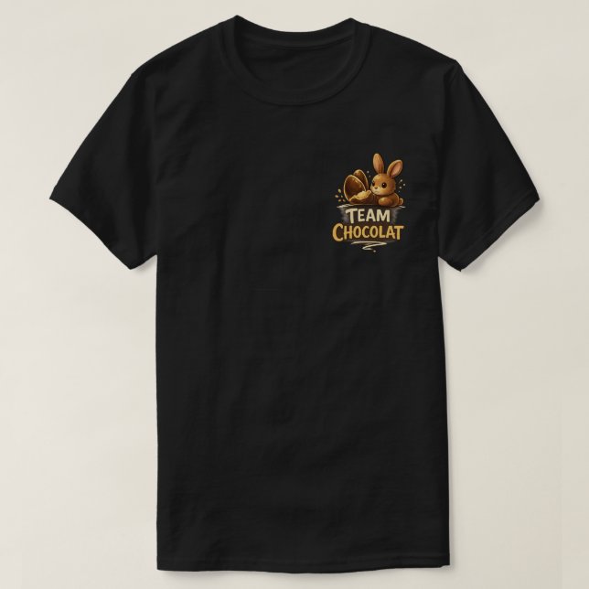 Men's Team Chocolate T-Shirt (Design Front)