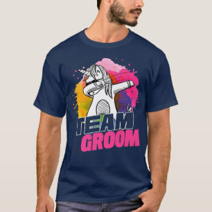 Mens TEAM GROOM - Men Bachelor Stag Night Party25 T-Shirt