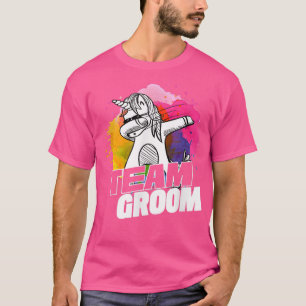 Mens TEAM GROOM - Men Bachelor Stag Night Party T-Shirt