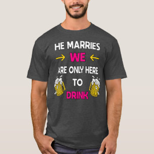 Mens Team Groom Mens JGA Stag Party T-Shirt