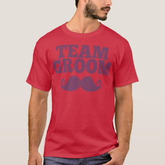 Mens Team GroomMen Bachelor Stag Night Party 1683  T-Shirt