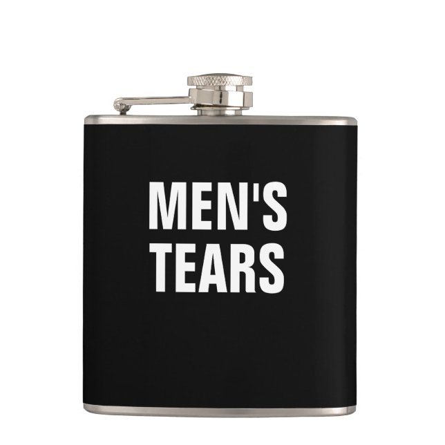 Men's Tears Hip Flask (Front)