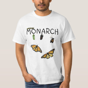 Mens Tee Monarch Life Cycle