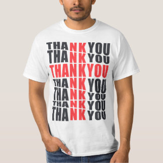 Men's Tee Shirt Thank you