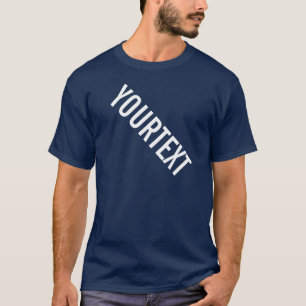 Men's Tees Add Your Text Modern Template