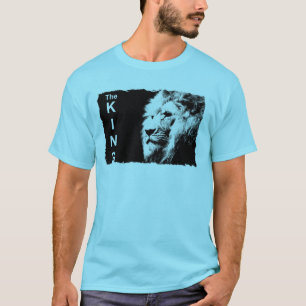 Mens Template TShirts Pop Art Lion Face Modern