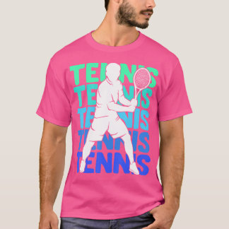Men'S Tennis Apparel  Gift Idea Boys Youth Kids Te T-Shirt