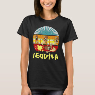 Mens Tequila One Tequila Two Tequila Three Tequila T-Shirt
