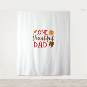 Mens Thanksgiving Matching Family Turkey Shirts On Tapestry