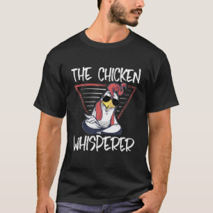 Mens The Chicken Whisperer Funny Chicken Farmer T-Shirt