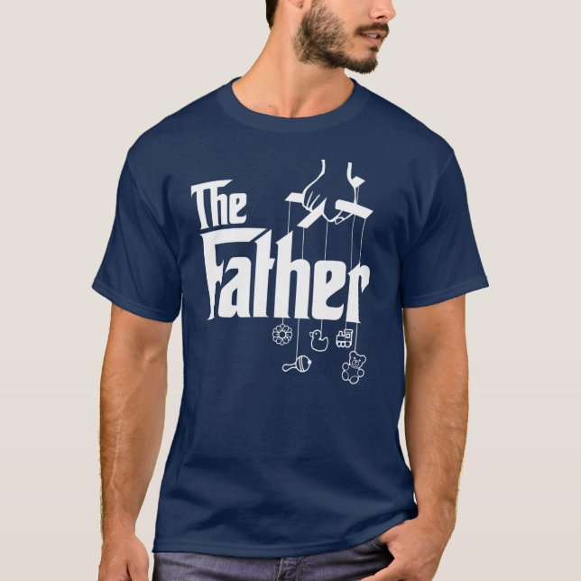 Mens The Father First Time Father's Day New Dad T-Shirt (Front)