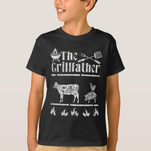 Mens The Grillfather Id Smoke That Bbq Funny T-Shirt