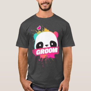 Mens THE GROOM Men Bachelor Stag Night Party Prem T-Shirt