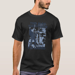 Mens The Man The Fisher The Legend Cool Fishing Fi T-Shirt