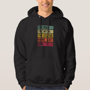 Mens The Man The Myth The Legend Nope Just Ben Qu Hoodie