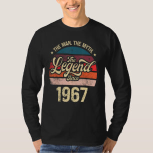 Mens The Man The Myth The Legend Since 1967 Birthd T-Shirt