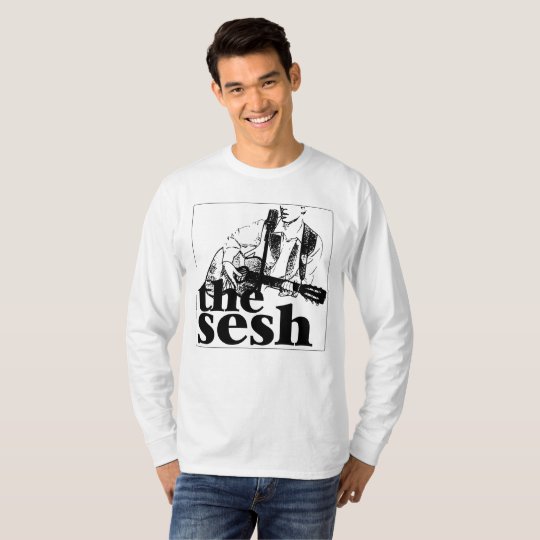 Men's "the sesh" Logo Long Sleeved Shirt