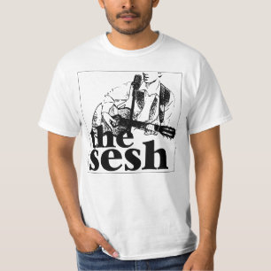 Men's "the sesh" Logo White T-Shirt