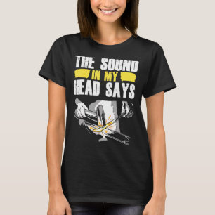 Mens The Sound In My Head Says Blacksmith Metalwor T-Shirt