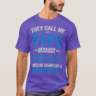 Mens They Call Me Papa Partner In Crime Funny Gran T-Shirt