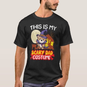 Mens This Is My Scary Dad Costume Halloween Father T-Shirt