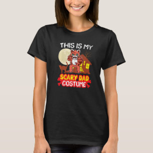 Mens This Is My Scary Dad Costume Halloween Father T-Shirt