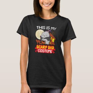 Mens This Is My Scary Dad Costume Halloween Father T-Shirt