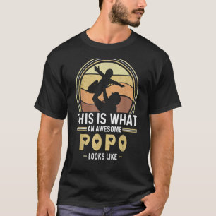 Mens This is What an Awesome Popo Looks Like Popo T-Shirt