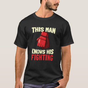 Mens This Man Knows His Fighting Brazilian Jiu Ji T-Shirt
