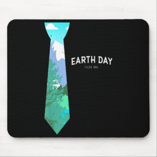 Mens Tie - Earth Day Everyday Earth Day Mouse Mat