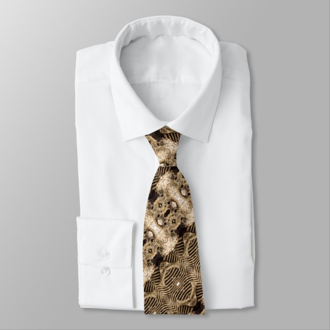 Men's Tie Triceratops Skeleton (Tied)