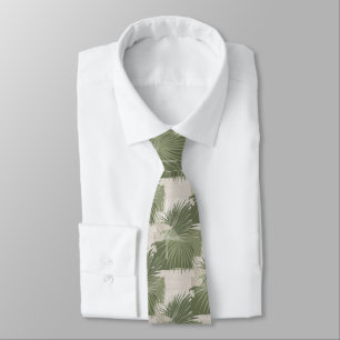 Men's Tie Tropical Palms