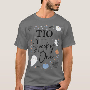Mens Tio of the Spooky One First Birthday Blue Boy T-Shirt