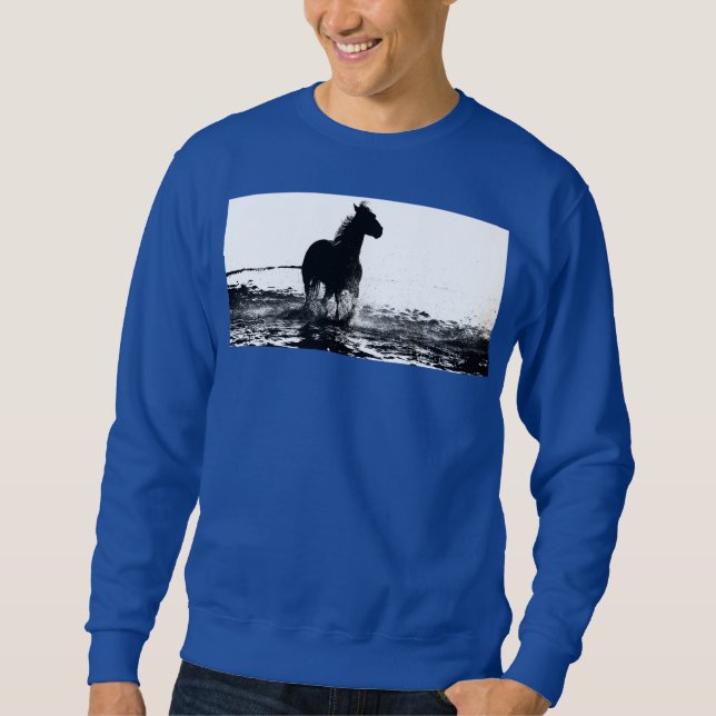 Mens Tops Sweatshirts Template Add Your Own Text (Front)
