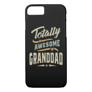 Mens Totally Awesome Granddad - Grandpa Gift Case-Mate iPhone Case