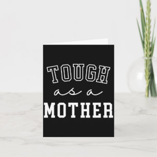 Mens Tough As A Mother Performance Card
